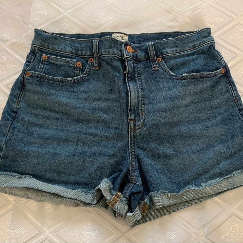 J. Crew Classic Blue Denim Shorts